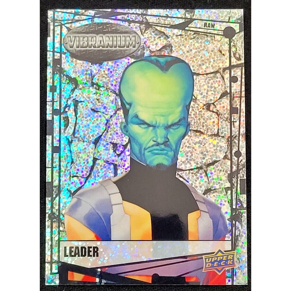2015 MARVEL VIBRANIUM‎  LEADER  RAW INSERT UPPER DECK MCU